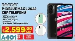 REEDER P13 BLUE MAX L 2022 CEP TELEFONU